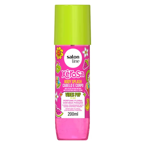 Brume Parfumée Cheveux & Corps Vibes Pop – Salon Line Xêrosa 200ml